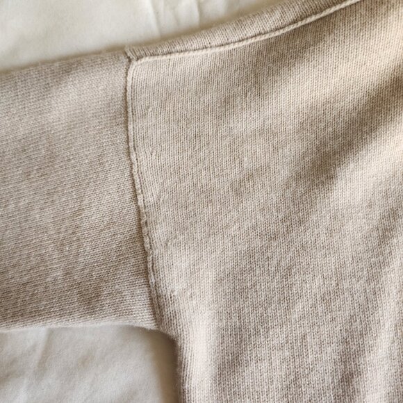 Vince Cream Cashmere Oversized Cardigan-Med - Picture 2 of 6